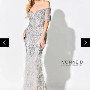 Ivonne D Gown brand new tags still on